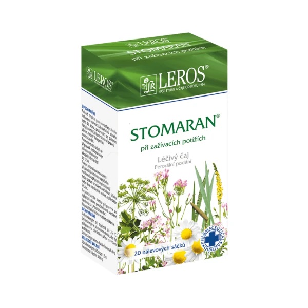 Stomaran léčivý čaj 20 nálevových sáčků