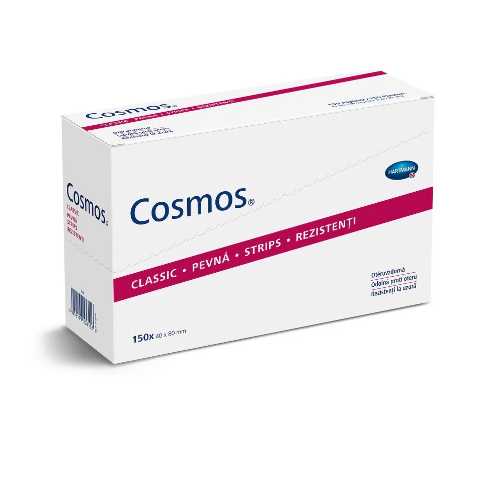 Cosmos Náplasti pevná strips 80x40mm 50x3ks