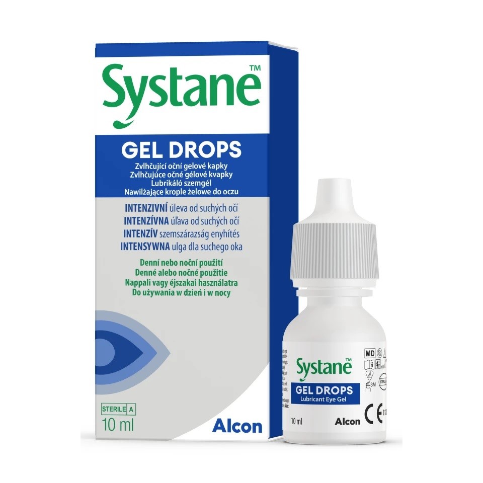 Systane Gel Drops zvlhčující oční gelové kapky 10 ml