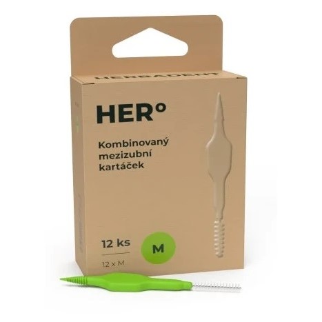 Herbadent HERo mezizubní kartáček M 12ks