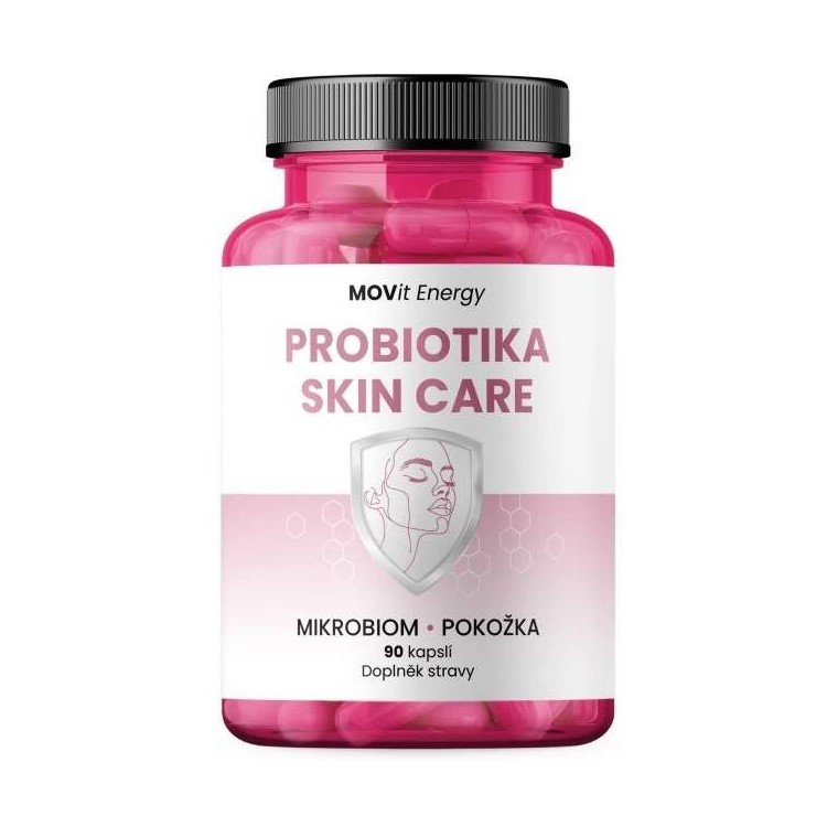 MOVit Probiotika Skin care 90 kapslí