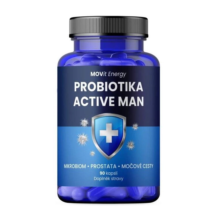 MOVit Probiotika Active man 90 kapslí