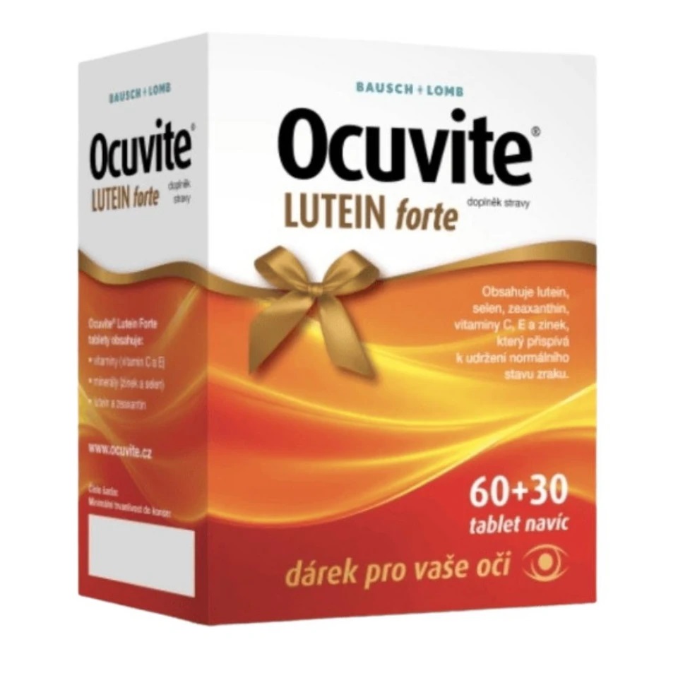 Ocuvite Lutein forte 60+30 tablet navíc