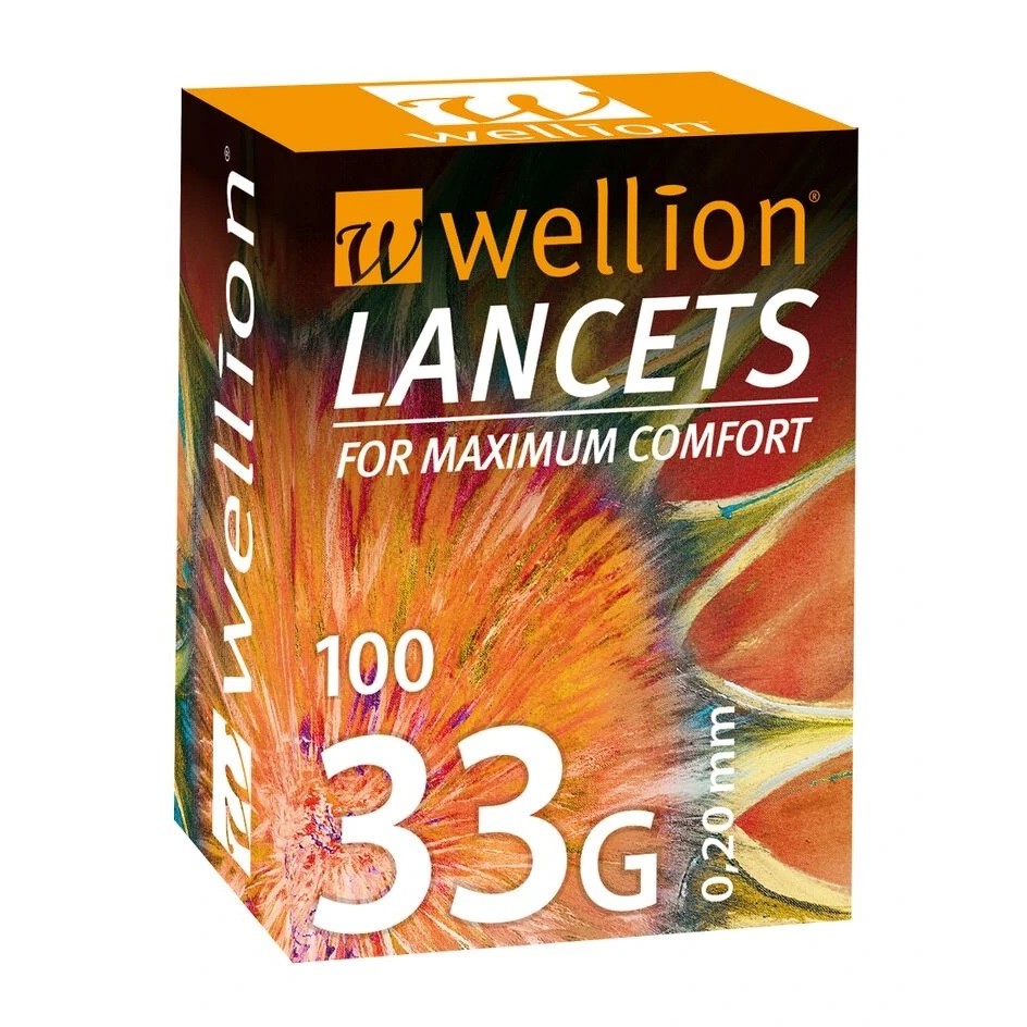 Lancety Wellion jednorázová sterilní 100ks