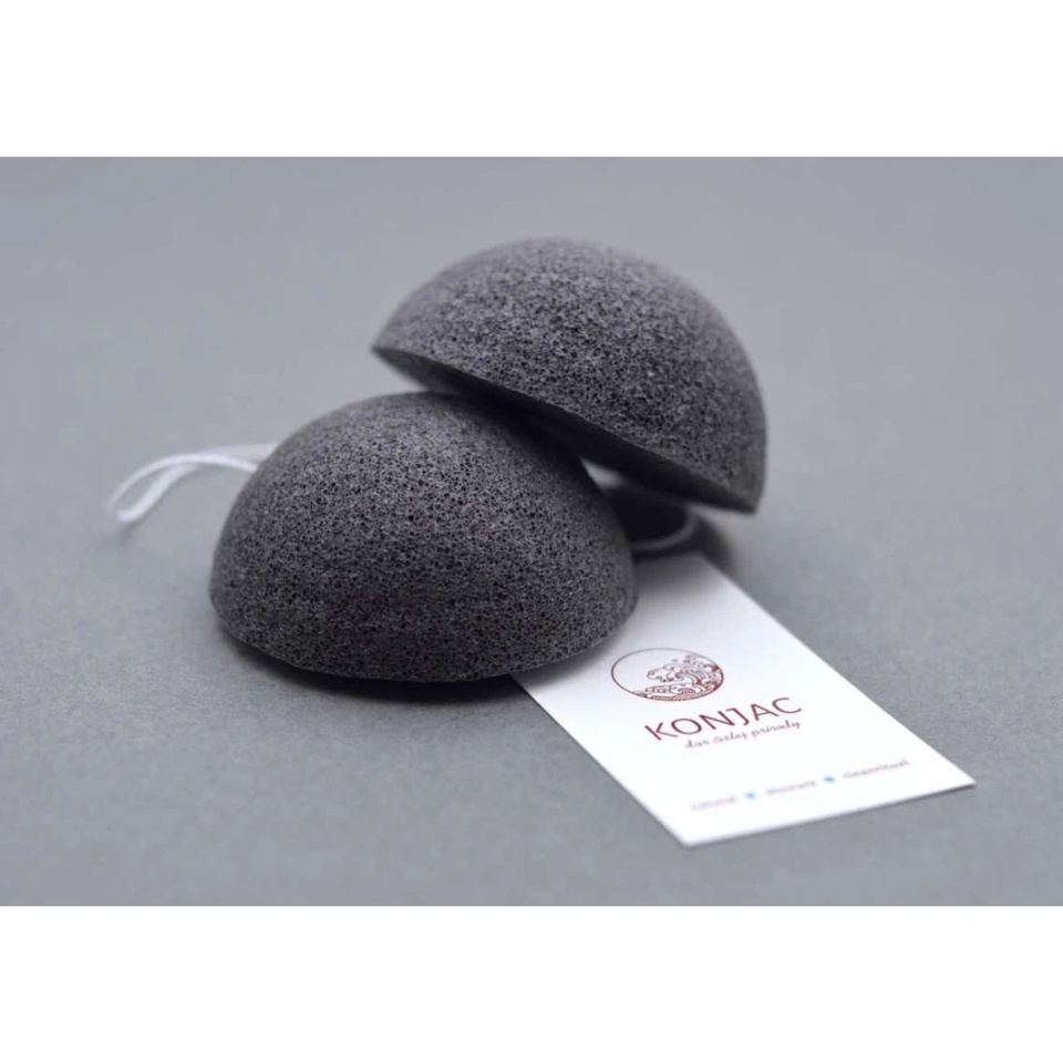 Konjac - Černá houbička obličejová