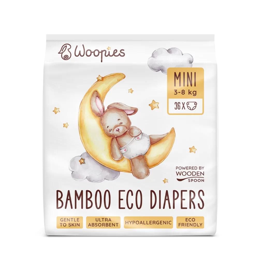 Woopies Wooden Spoon pleny eko mini 3-8kg 36ks