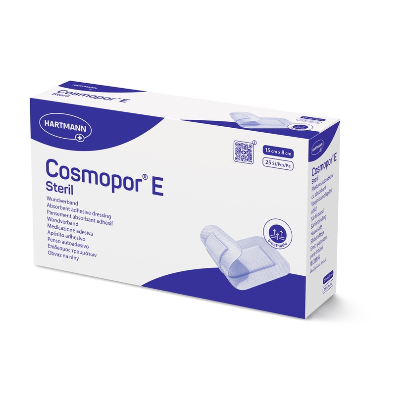 Cosmopor E sterililní rychloobvaz 15x8cm 25ks