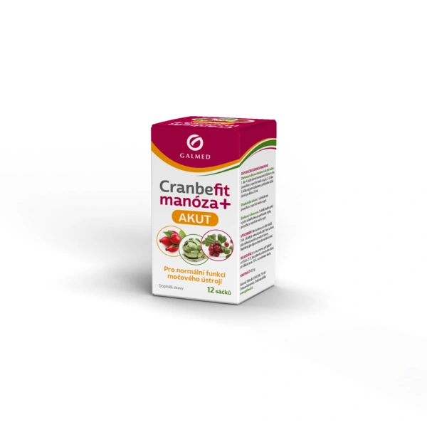 Cranbefit Manóza+ Akut 12 x 4.1 g Galmed