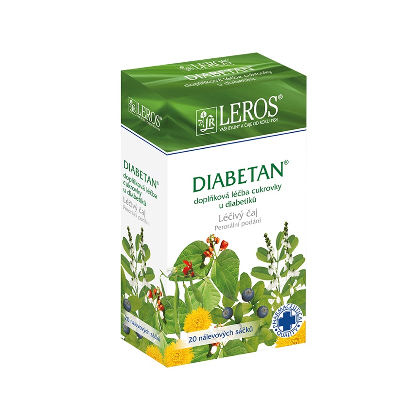 Diabetan léčivý čaj 20 nálevových sáčků