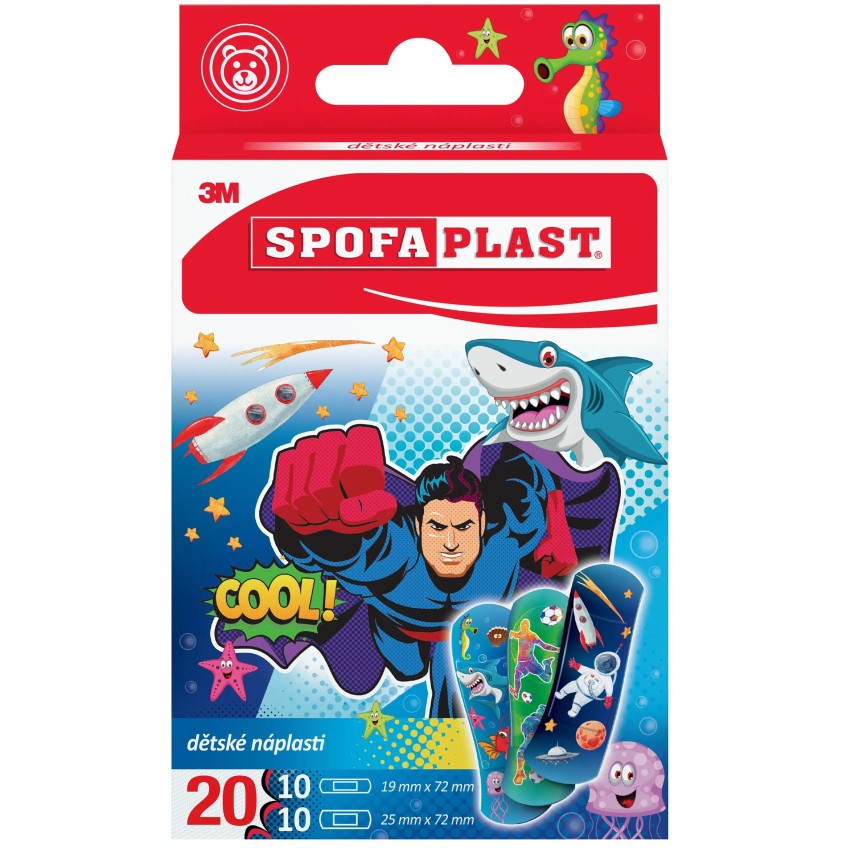 3m Spofaplast 118 Dětské náplasti 20ks
