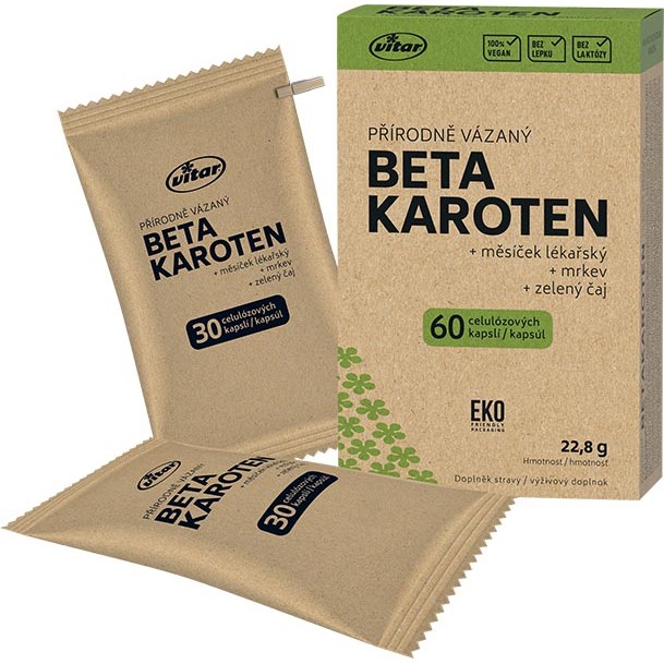 Vitar Betakaroten EKO 60 kapslí