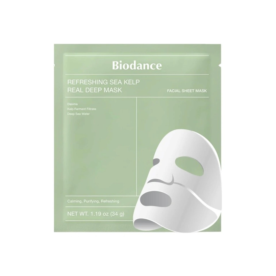 Biodance zklidňující a hydratační pleťová maska 34g