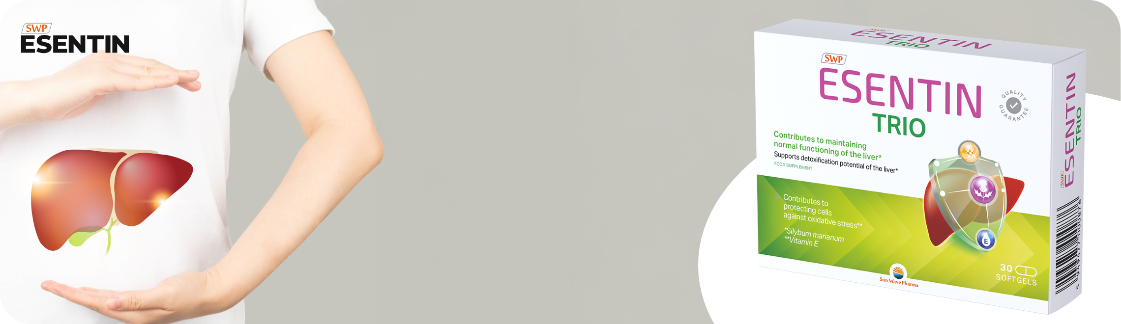 SWP ESENTIN TRIO – doplněk stravy na podporu jater