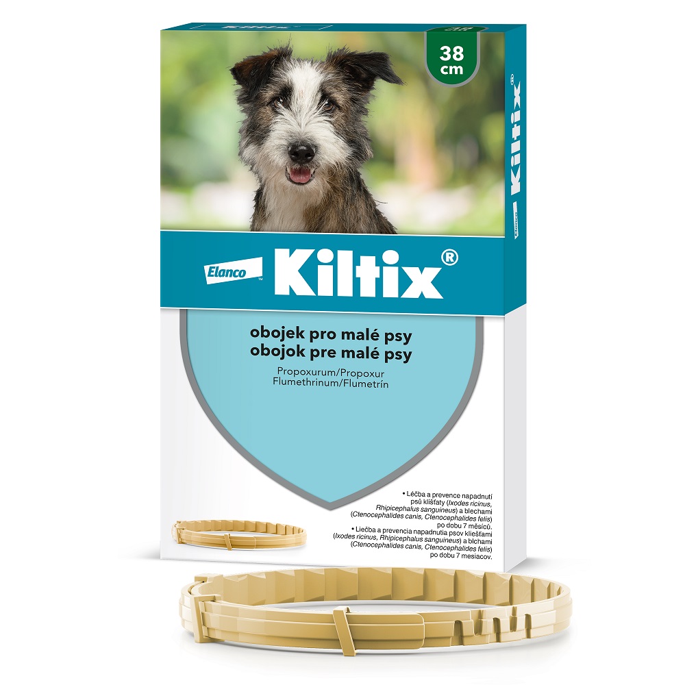 Kiltix obojek pro malé psy 38cm