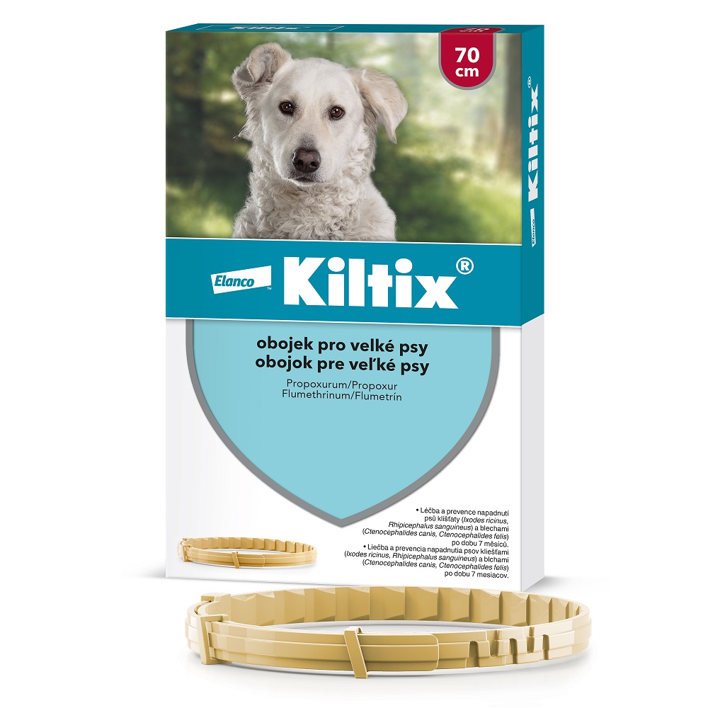 Kiltix obojek pro velké psy 70cm