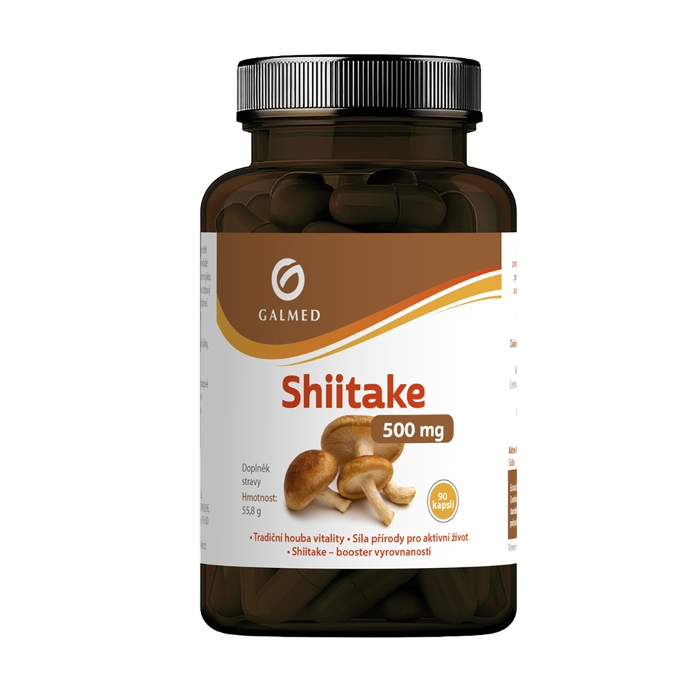Shiitake 500mg 90 kapslí Galmed
