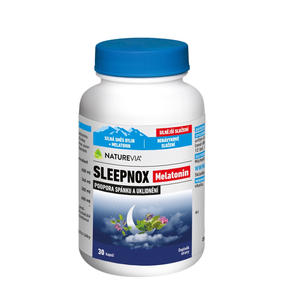 Naturevia Sleepnox Melatonin 30 kapslí