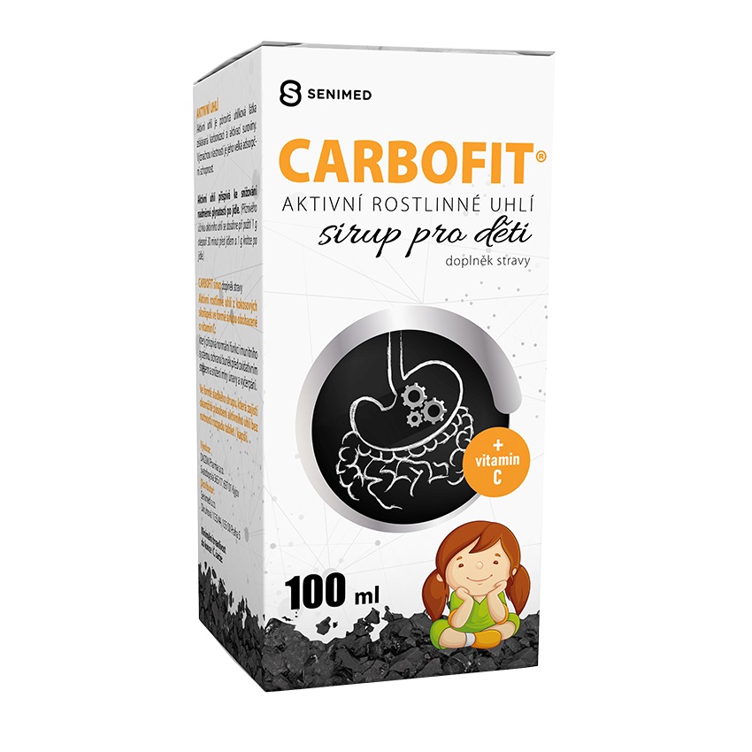 Carbofit Sirup pro děti 100ml