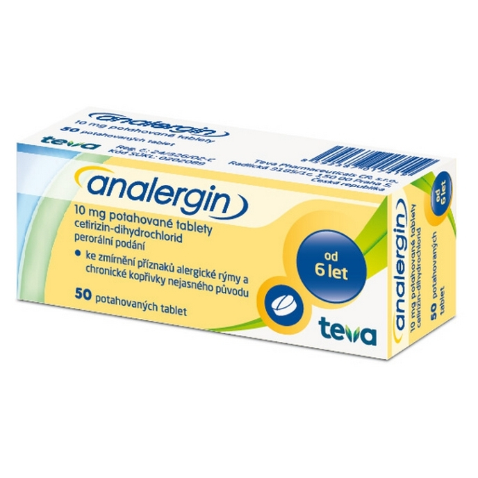Analergin 10 mg 50 tablet