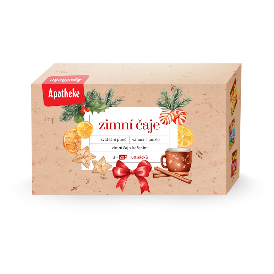 Apotheke Kolekce zimních čajů 3x20ks
