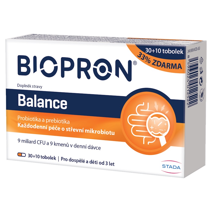 Biopron Balance Probiotika 30+10 tobolek