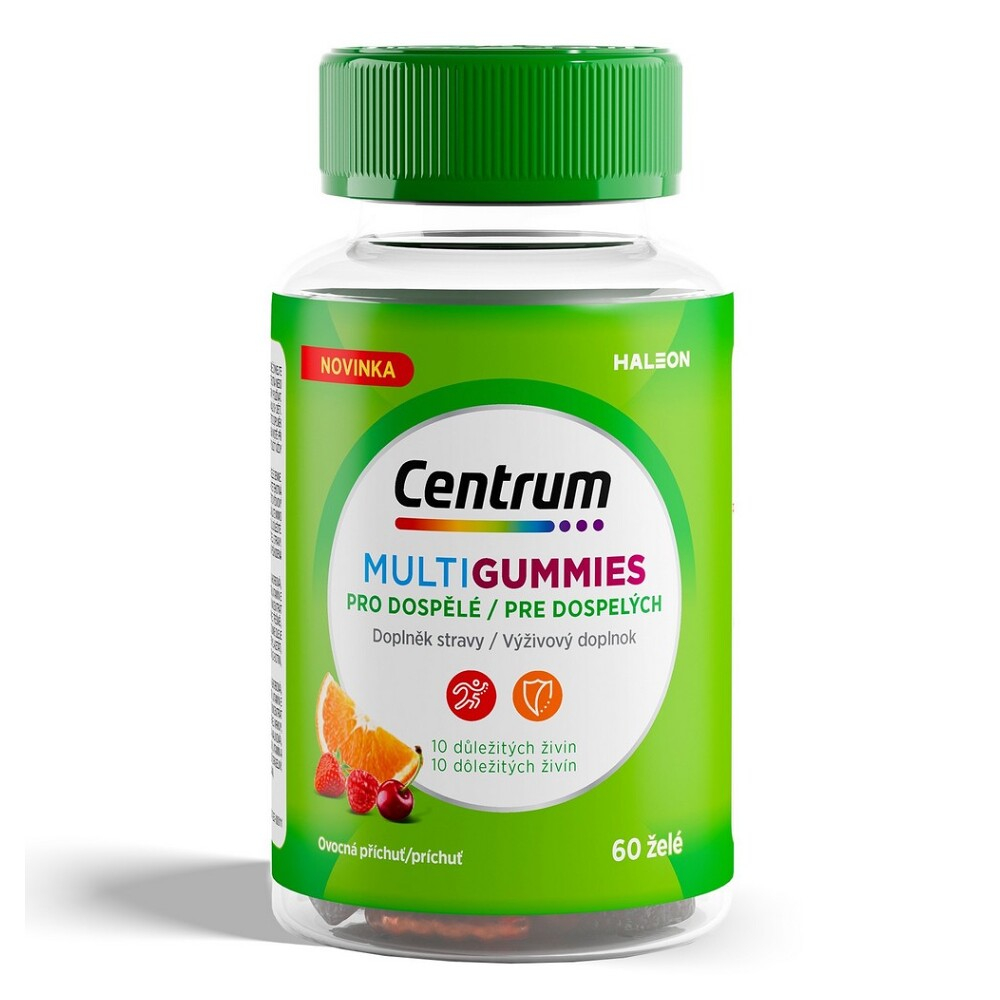 Centrum MultiGummies pro dospělé želé 60ks
