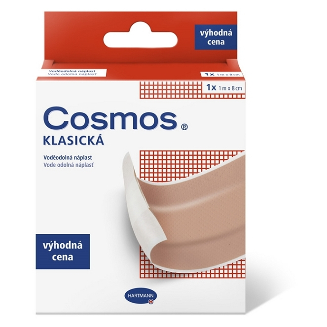 Cosmos Náplast klasická voděodolná 1mx8cm