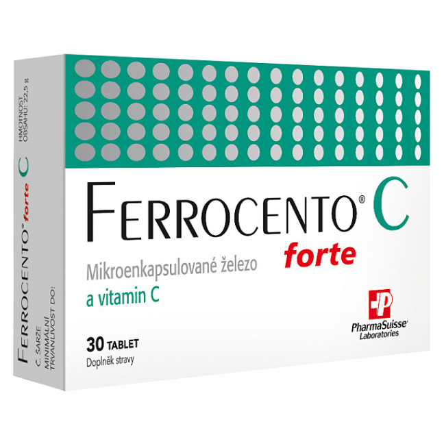 Ferrocento Forte C Pharmasuisse 30 tablet