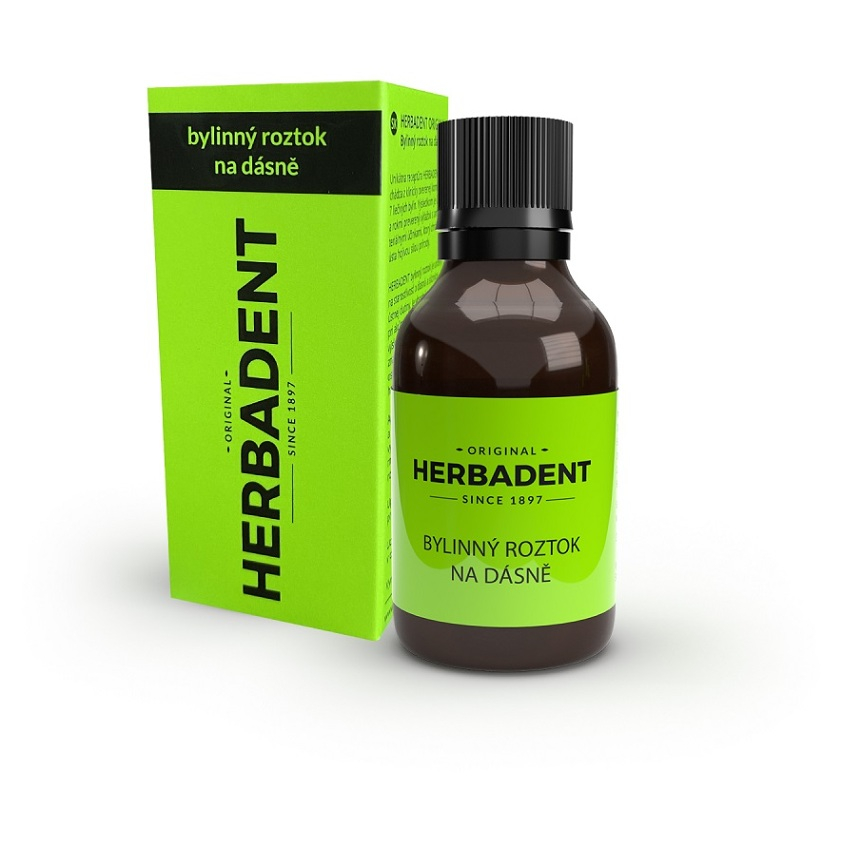 Herbadent Bylinný roztok na dásně 25ml