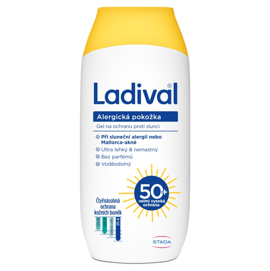 Ladival alergická pokožka gel na ochranu proti slunci OF50+ 200ml