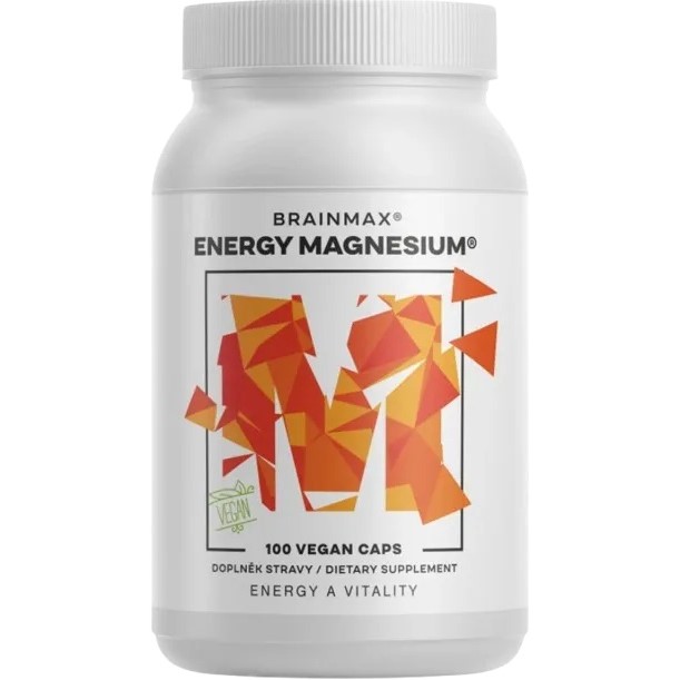Brainmax Energy Magnesium 100 kapslí