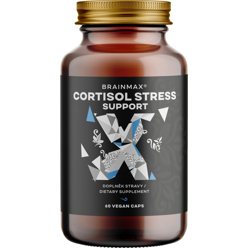 Brainmax Cortisol Stress Support 60 kapslí
