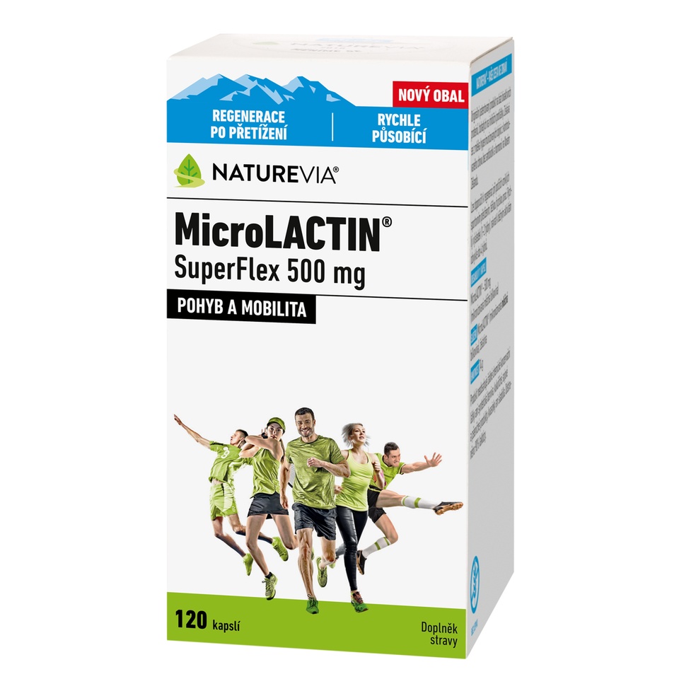 Naturevia Microlactin Superflex 500mg 120 kapslí