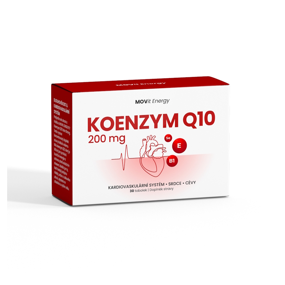 MOVit Koenzym Q10 200mg 30 tobolek