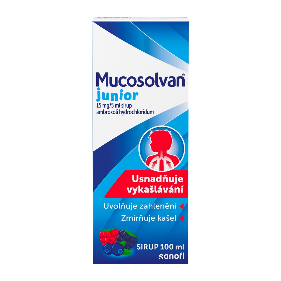 Mucosolvan Junior 3mg/ml sirup 100ml