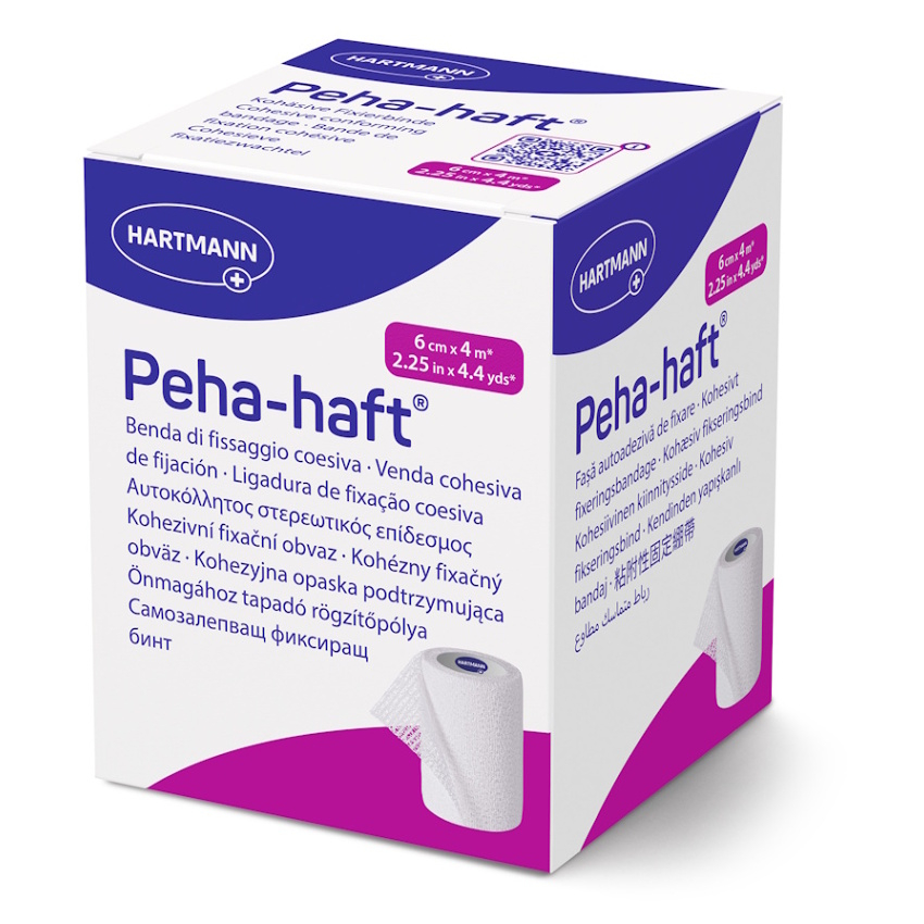 Peha-haft Fixační elastické samodržící kohezivní obinadlo 6cmx4m