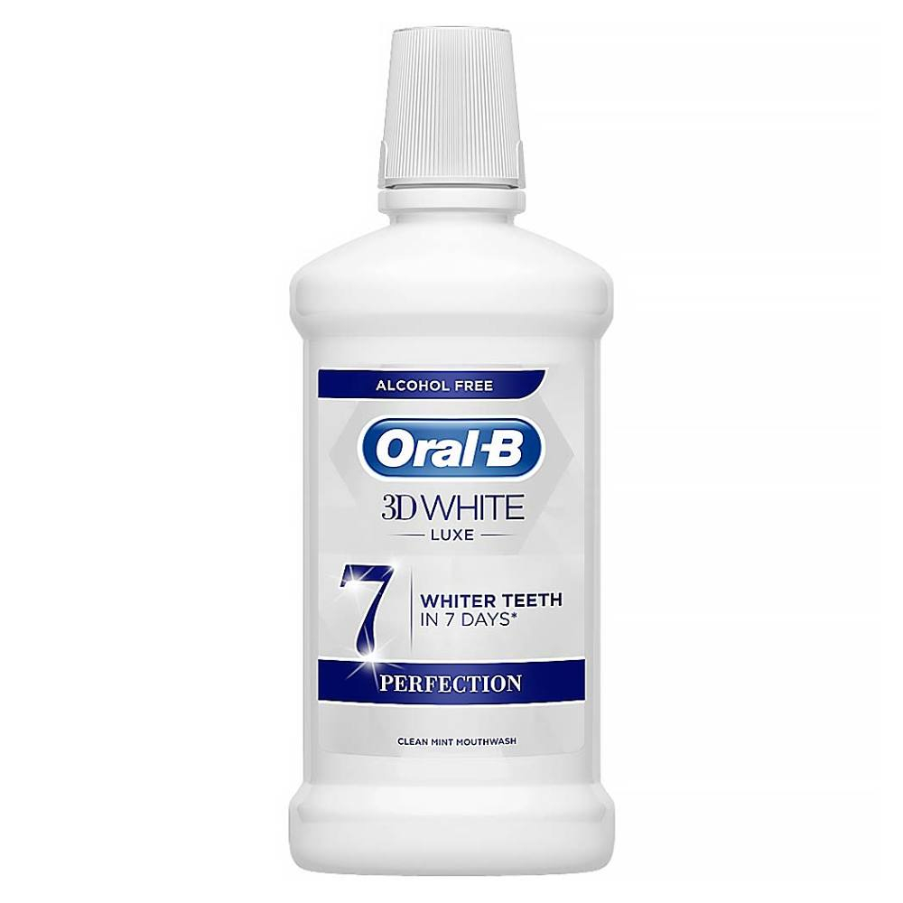 Oral-B 3D White luxe ústní voda 500ml