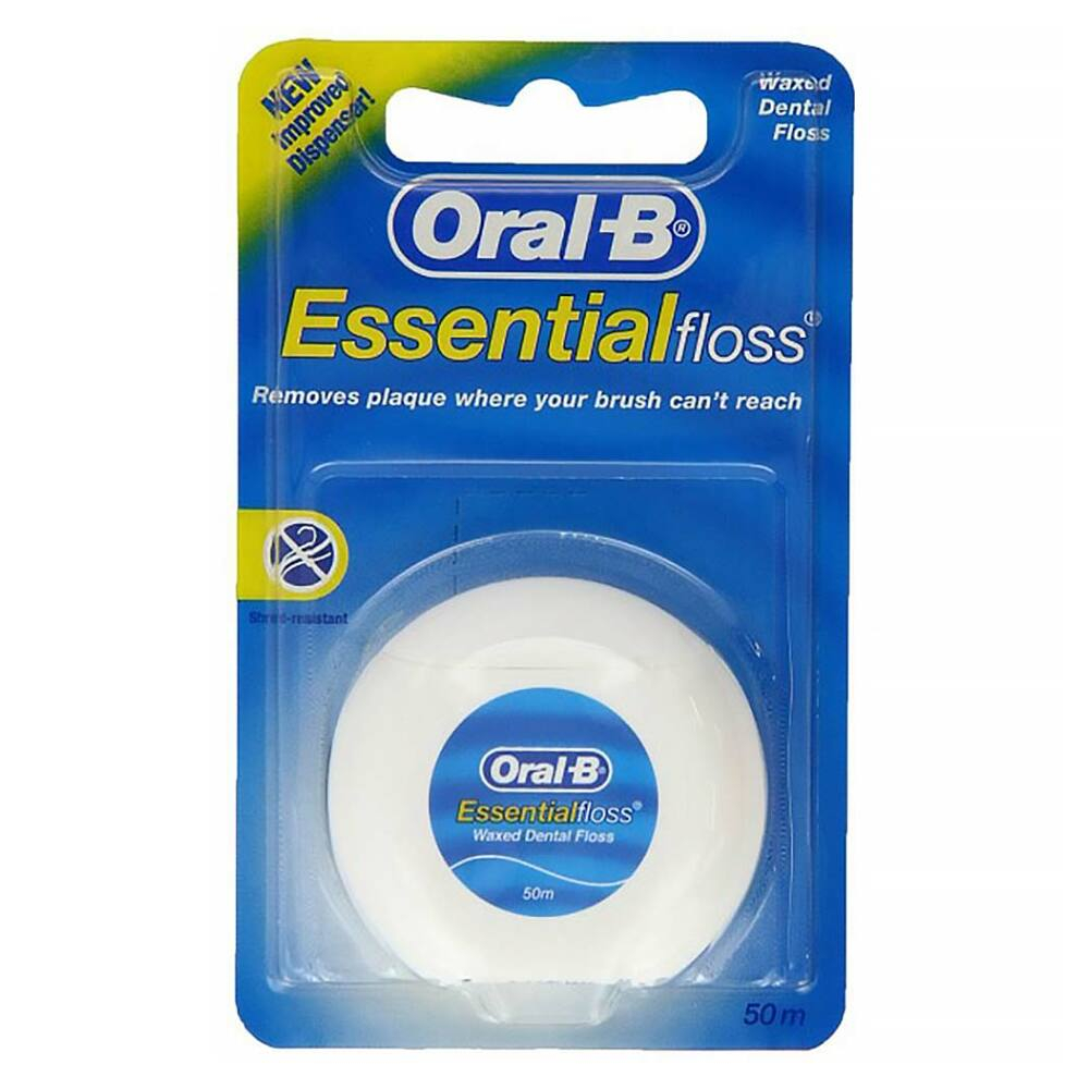 Oral-B Essentialfloss Mint Wax dentální nit 50m
