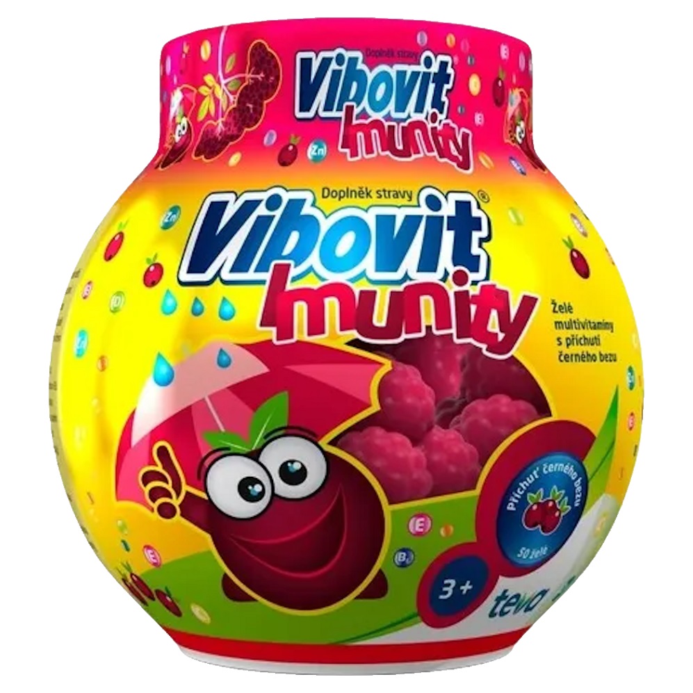 Vibovit Imunity želé Multivitamíny 50 ks New