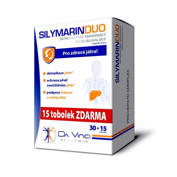 Silymarin Duo DaVinci Academia 30+15 tobolek