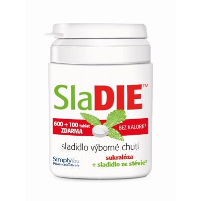 Sladie sladidlo 600 + 100 tablet zdarma