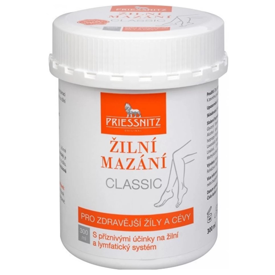 Priessnitz žilní mazání Classic 300ml