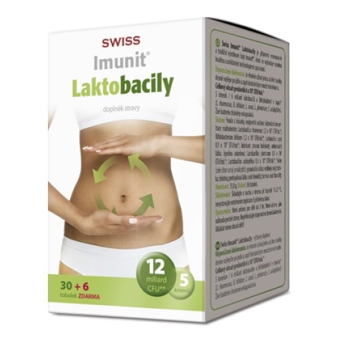 Laktobacily Swiss Imunit 30+15 tobolek