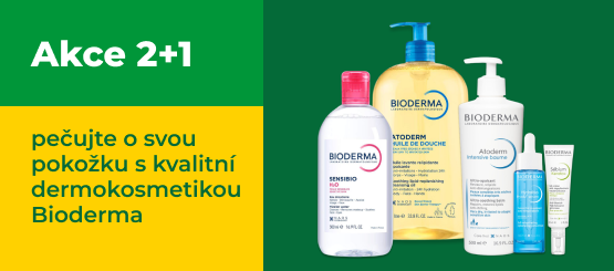 Akce 2+1 ZDARMA na Biodermu