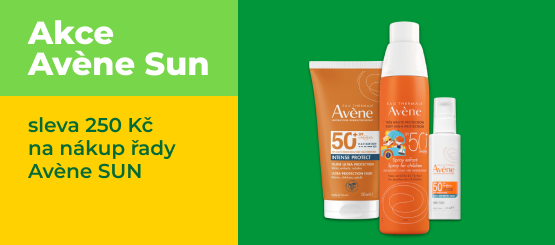 Sleva 250 Kč nákup řady Avène SUN