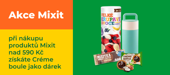 Při nákupu Mixit produktů nad 590 Kč získáte Créme boule jako dárek