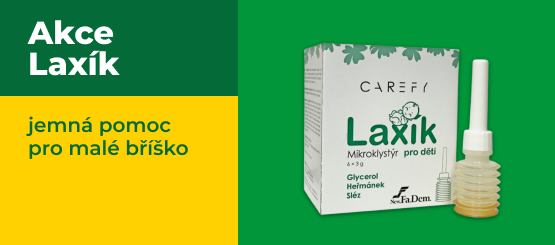 Laxík – jemná pomoc pro malé bříško
