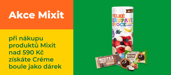 Při nákupu Mixit produktů nad 590 Kč získáte Créme boule jako dárek