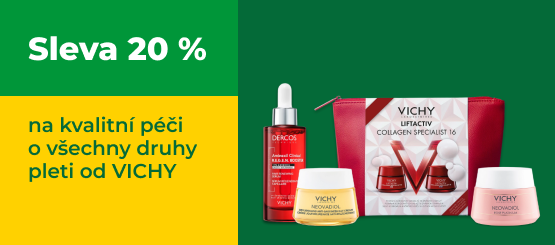 Sleva 20 % na dermokosmetiku Vichy