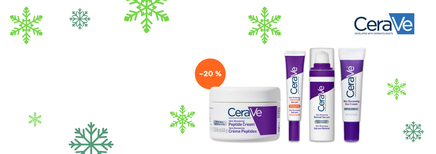 Sleva 20 % na dermokosmetiku CeraVe